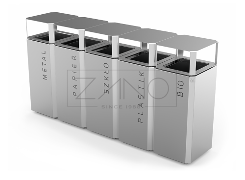 Recycling bin Stilo 15.548.1