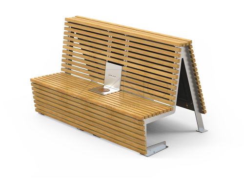 Flash solar bench 02.025.3