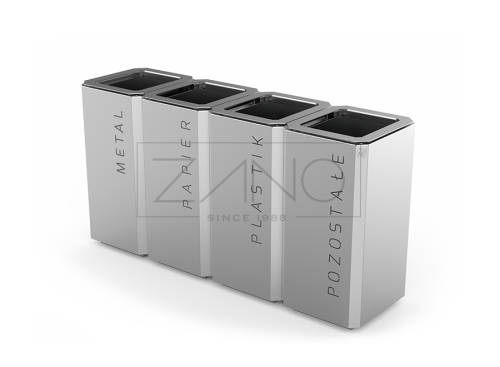 Stilo Recycling Bin 15.448