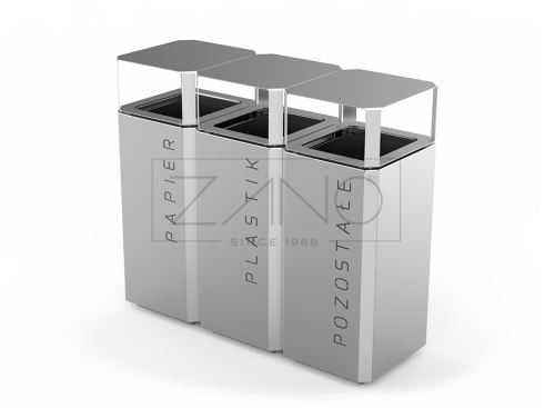 Stilo Recycling Bin 15.048.1