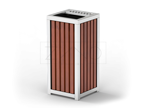 Trash bin with ashtray Altus 03.052.01