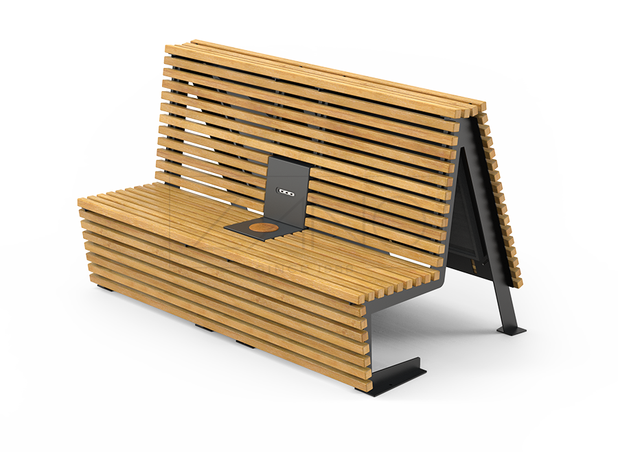 Flash solar bench 02.025.3