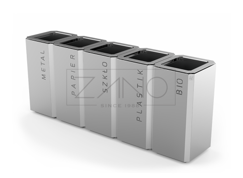 Stilo Recycling Bin 15.548