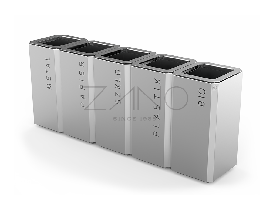 Stilo Recycling Bin 15.548