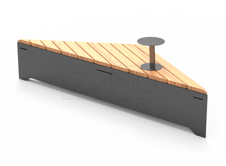 Origami bench 02.460.5