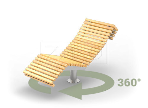 Leżak obrotowy Flash 02.525