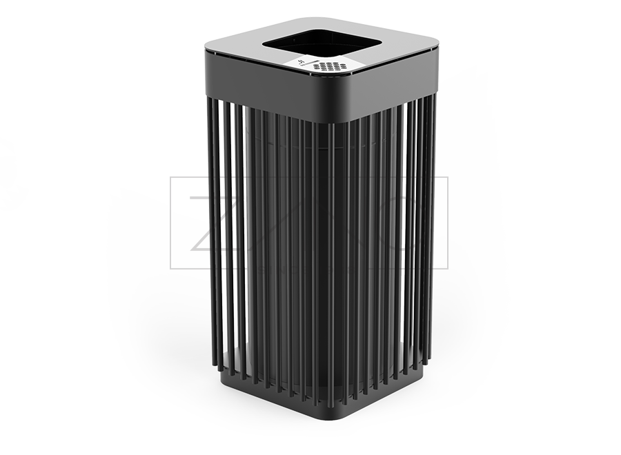 Calypso Litter Bin with ashtray 03.051.1