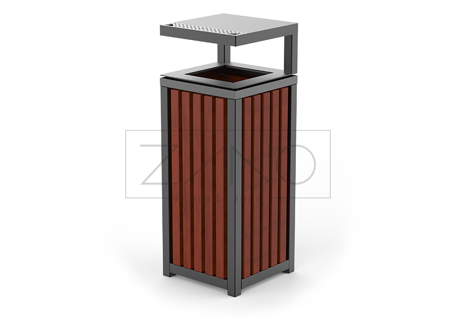 Altus Litter Bin with Ashtray 03.052.8