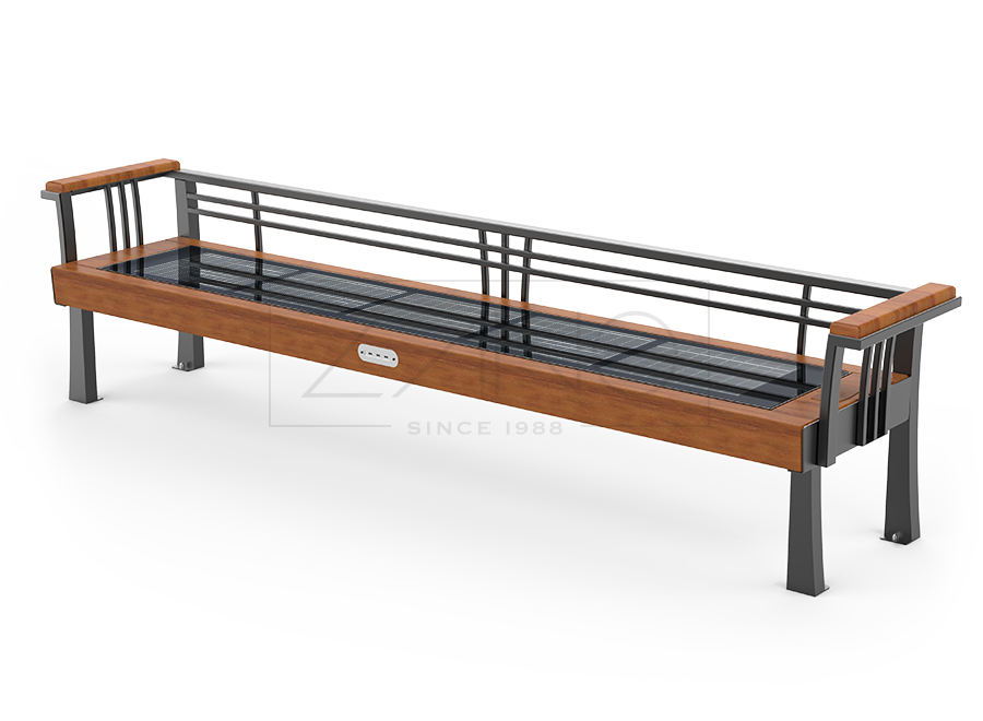 Art Nouveau solar bench 02.484.1