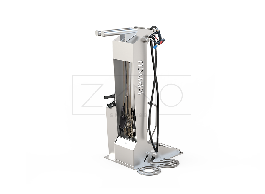 Kangu bicycle washing and repair station 18.004.7