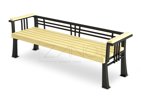 Art Nouveau bench 02.484