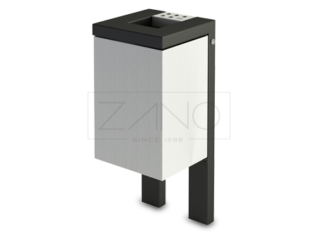 Cubus Litter Bin with ashtray 03.055