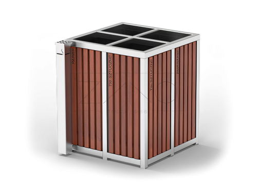 Recycling bin with ashtray Altus 15.652.3