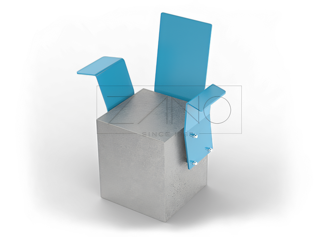 Concrete seat C-block 02.451.1