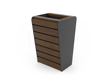 Soft litter bin with ashtray 03.012.2