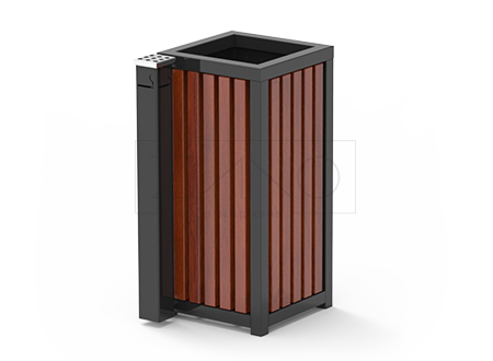 Basket with ashtray Altus 03.052.03